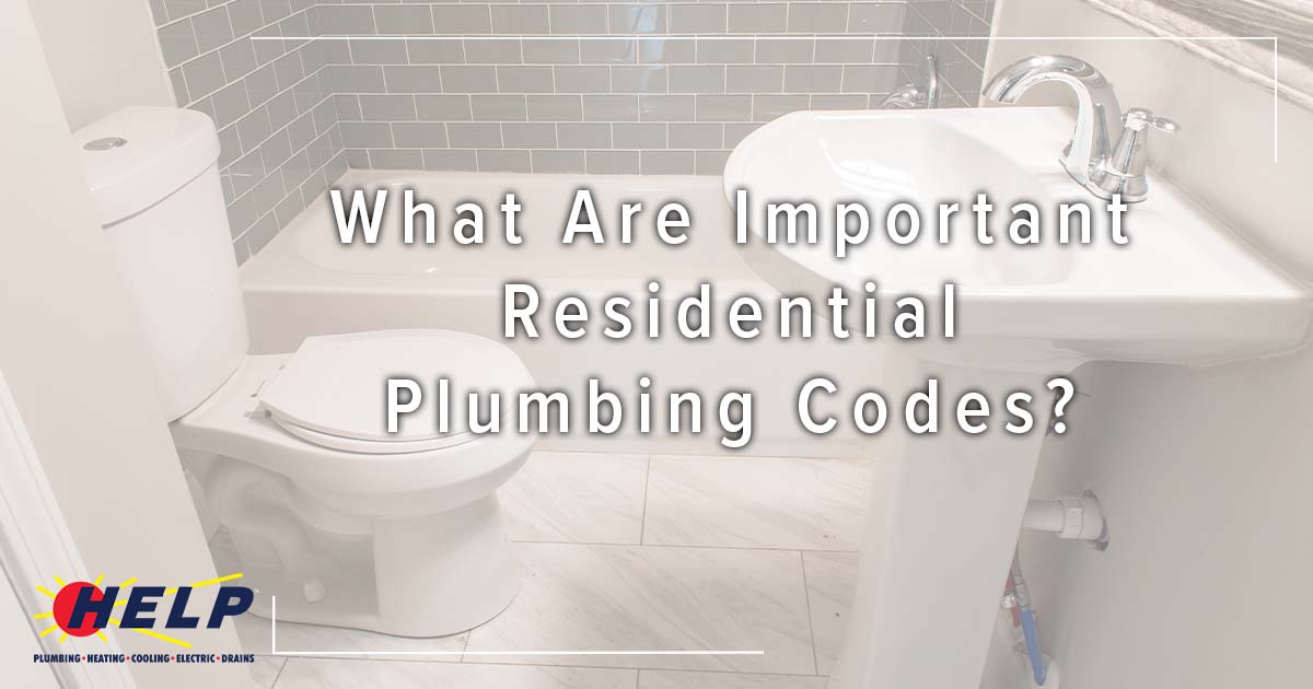 What Are Important Residential Plumbing Codes?