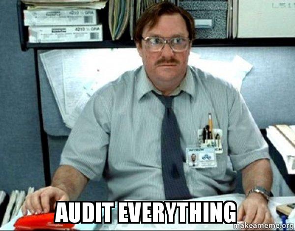 the office audit meme