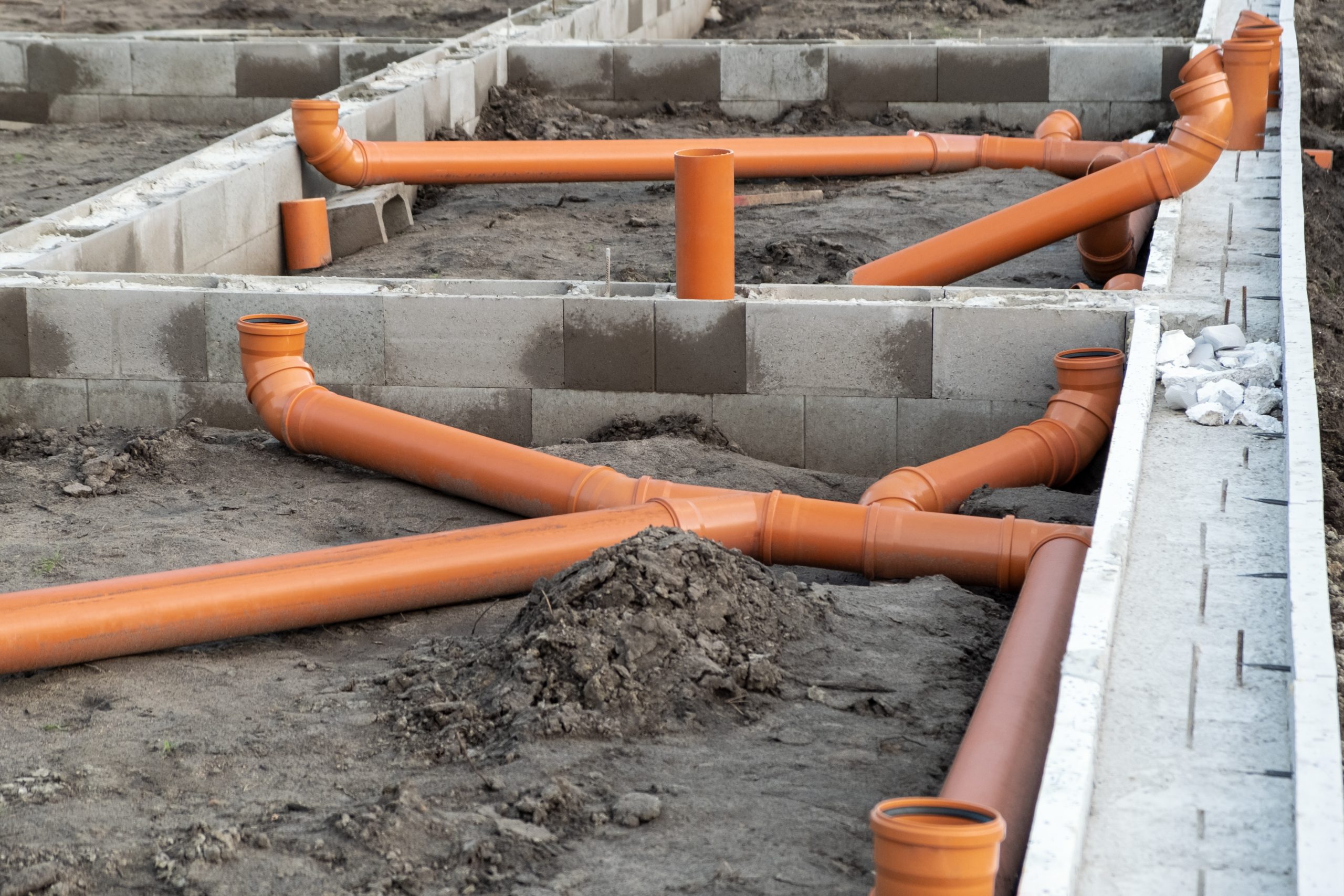 sewer line system