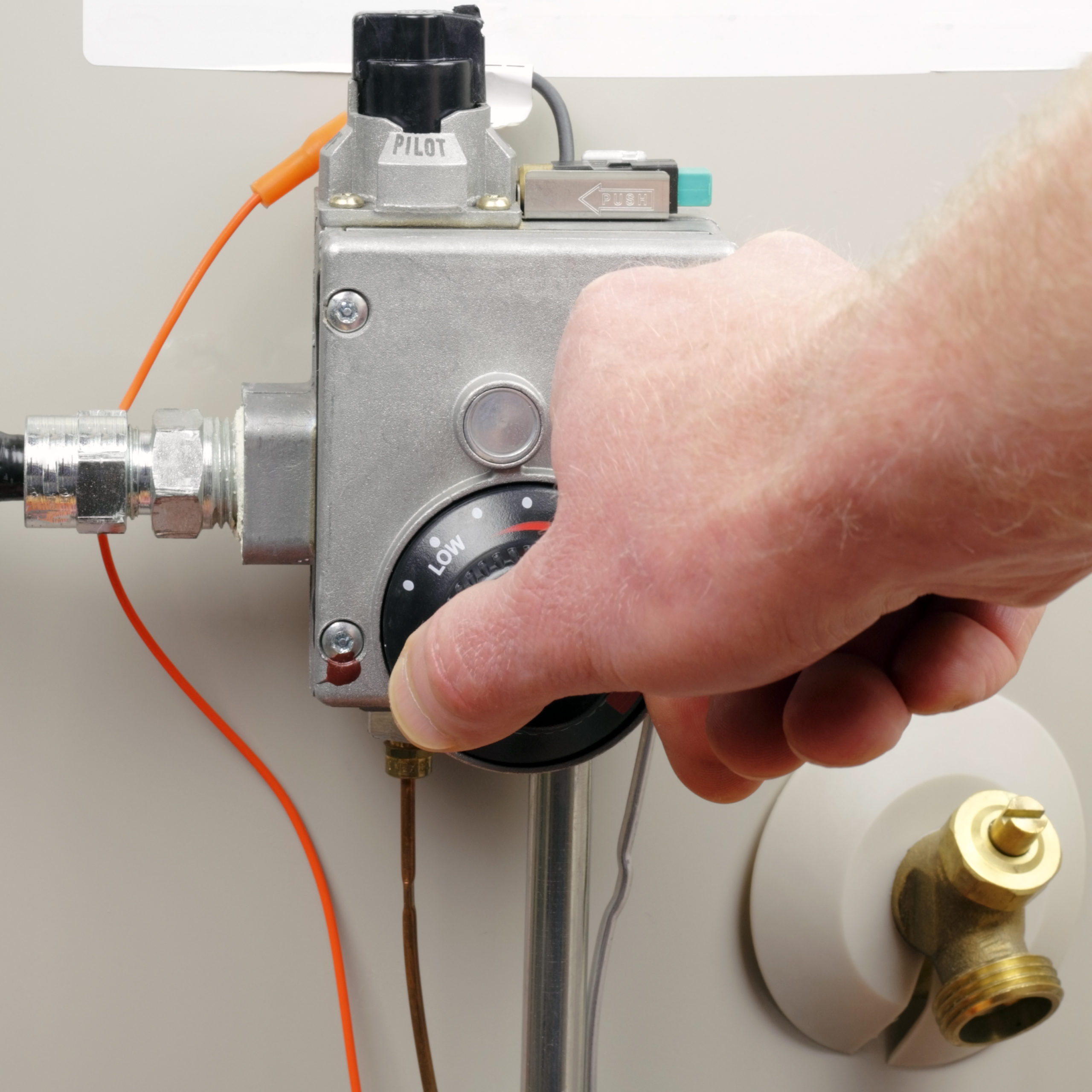 water heater thermostat