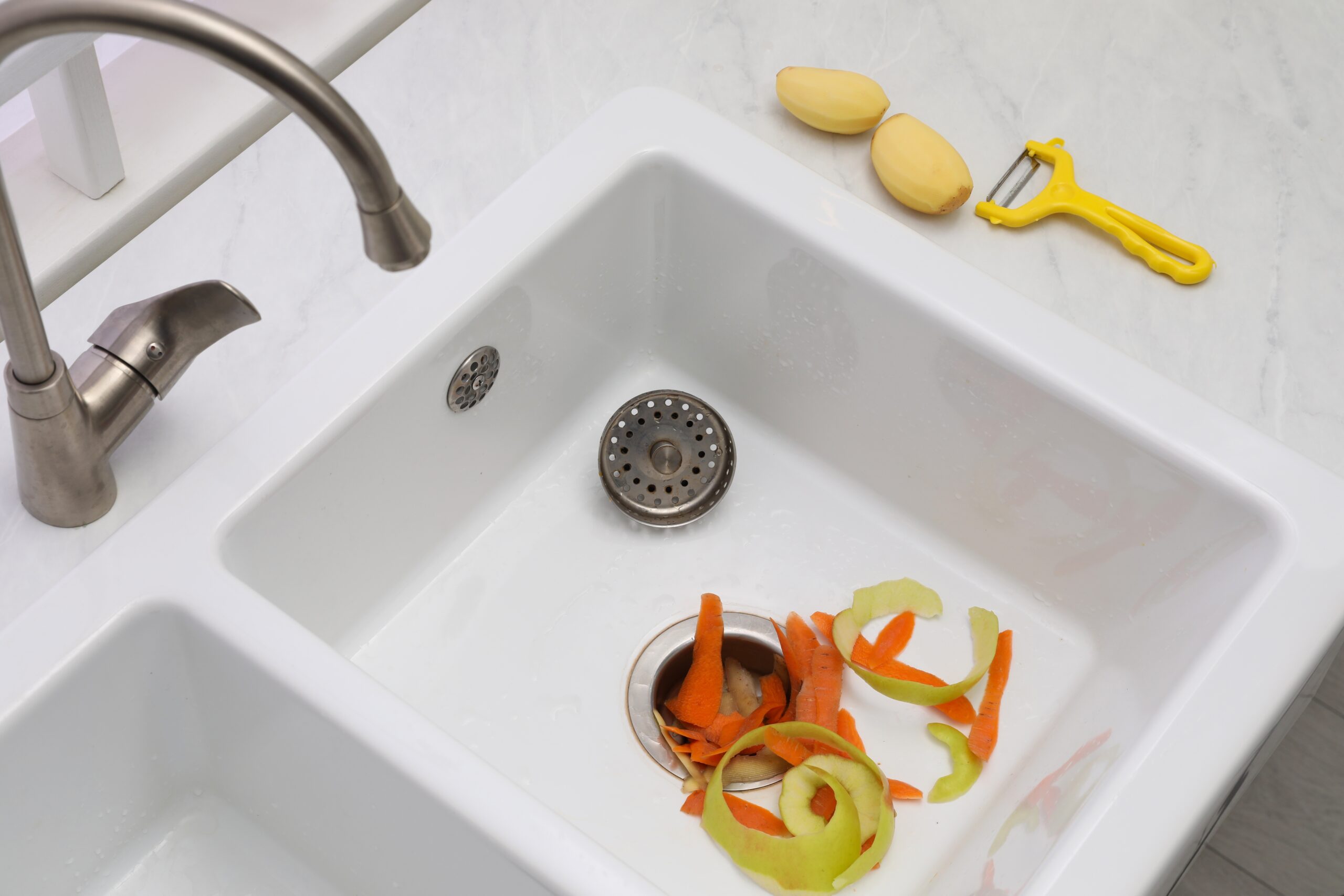 garbage disposal drain